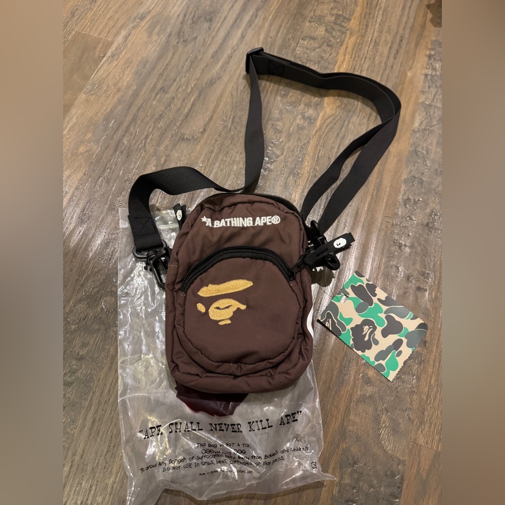 A Bathing Ape Bape Small Crossbody Bag